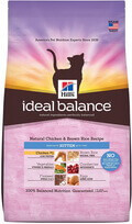 Hill’s Ideal Balance Natural Cat Food: Chicken and Brown Rice
