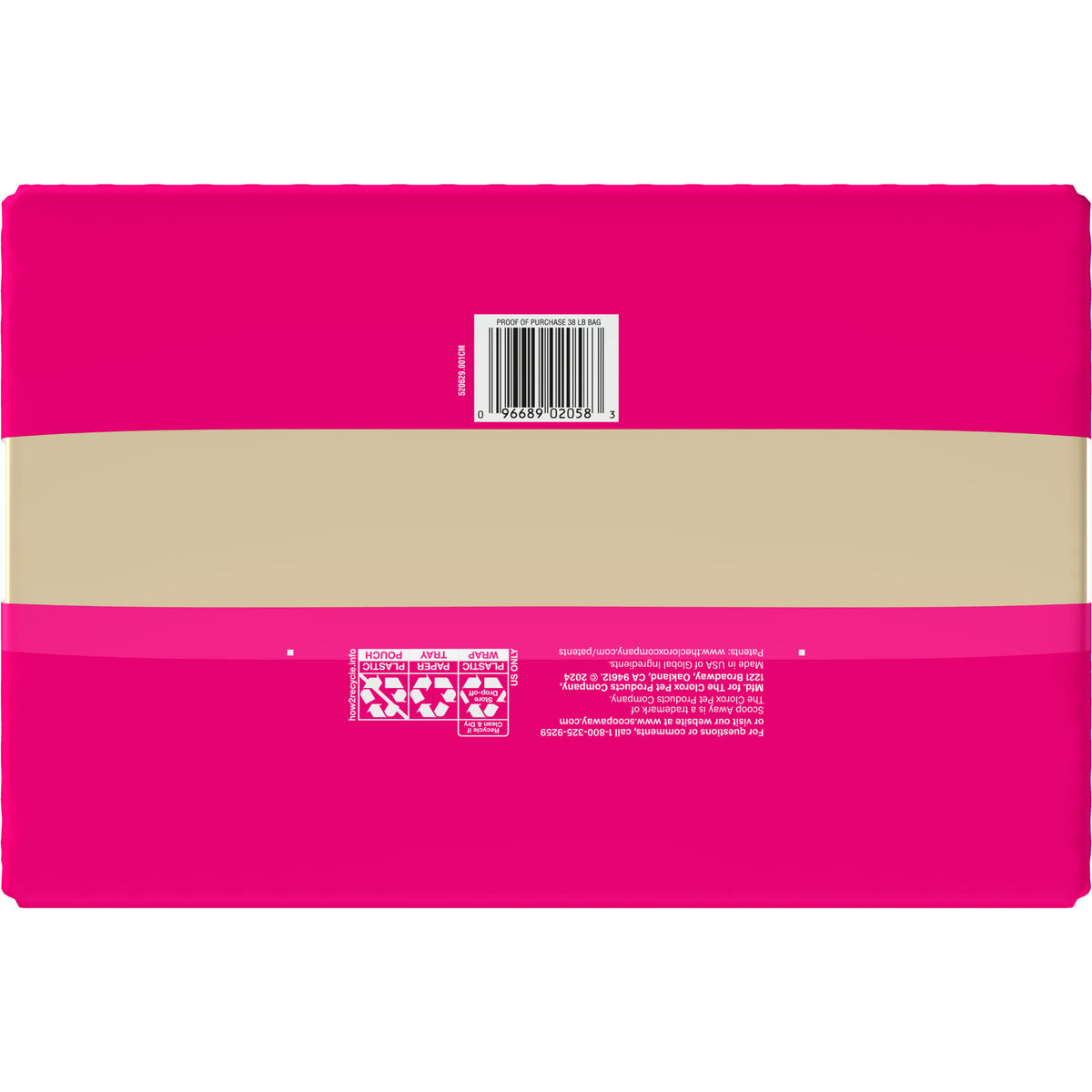 (2 pack) Scoop Away Multi Cat Litter With Meadow Fresh Scent, 38 lb. Box — product image 19