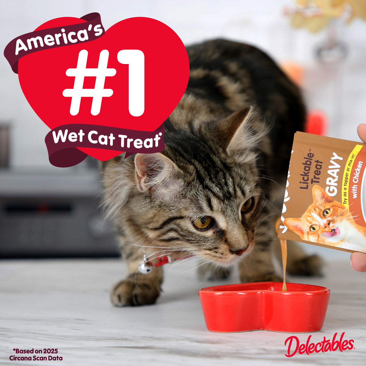 Delectables Gravy Variety Pack Lickable Cat Treats, 1.4-oz pouch, 30 count — product image 11