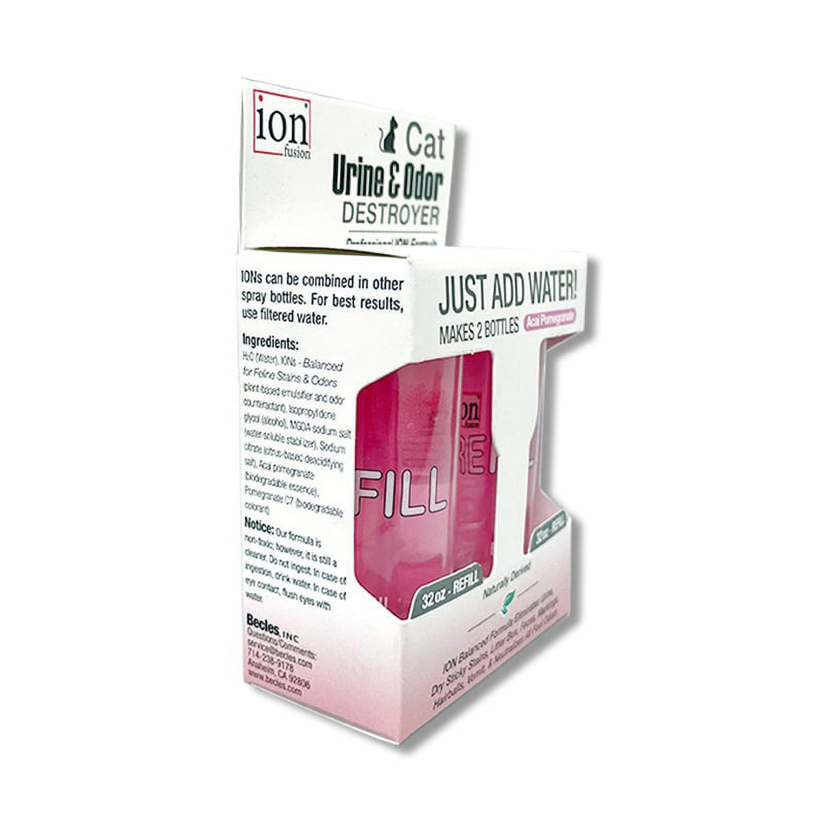 ION Fusion Refills Cat Urine & Odor - 2 Refill Pods (Each Make 32oz) — product image 5