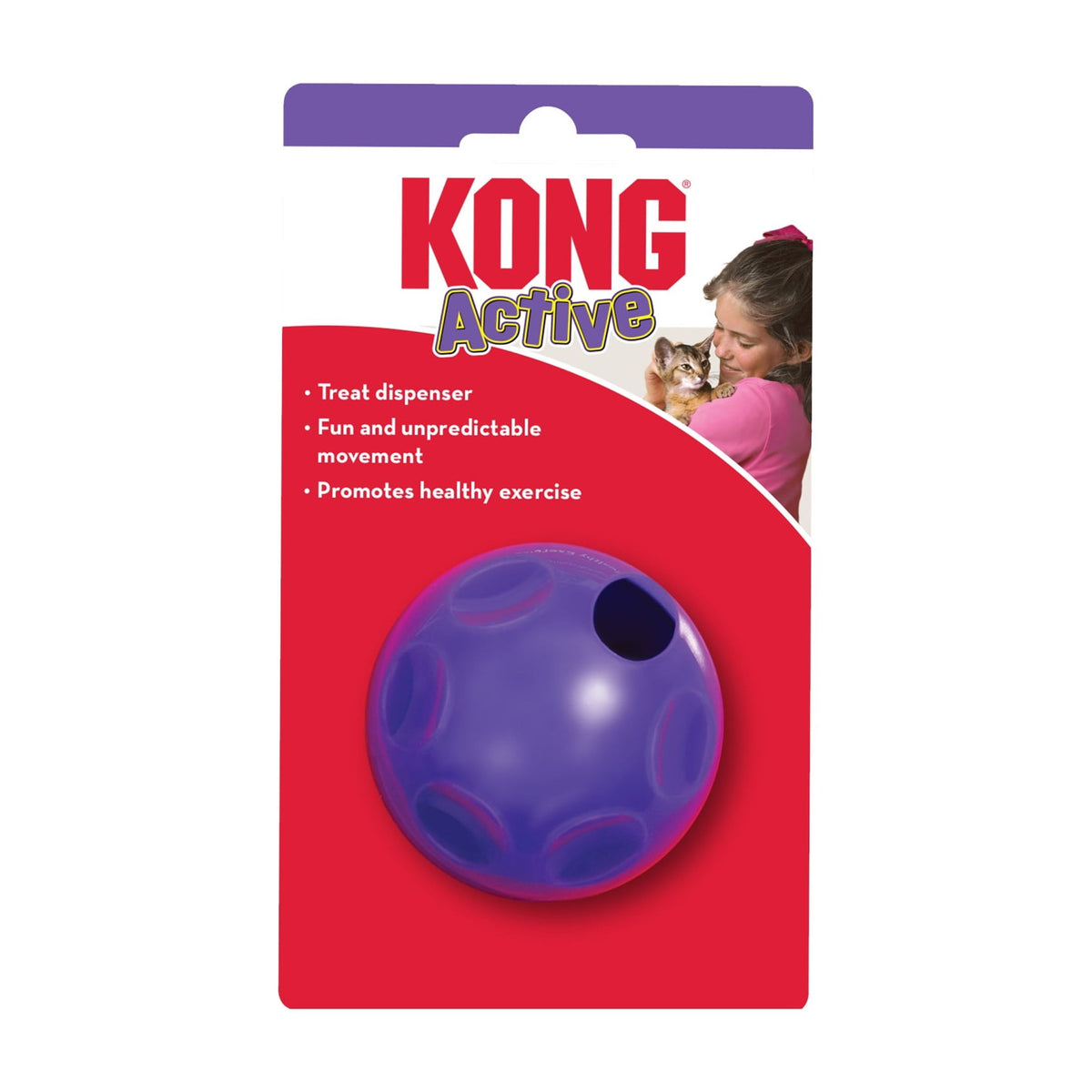KONG® Treat Dispensing Ball for Cats — product image 4
