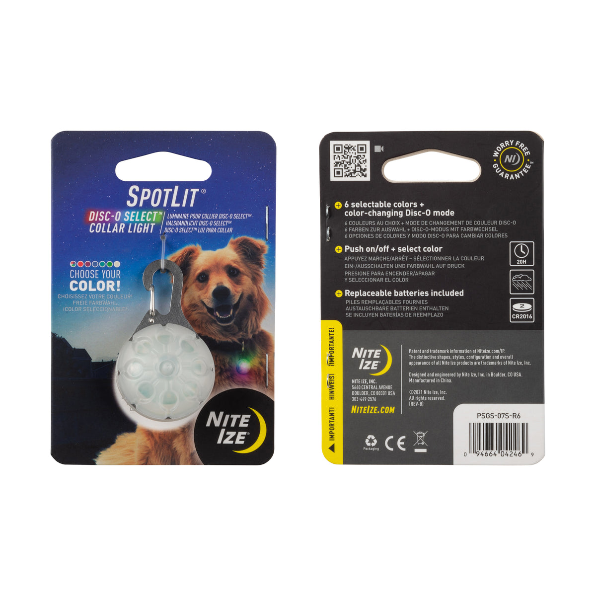 Nite Ize SpotLit® Collar Light - Disc-O Select™ — product image 10