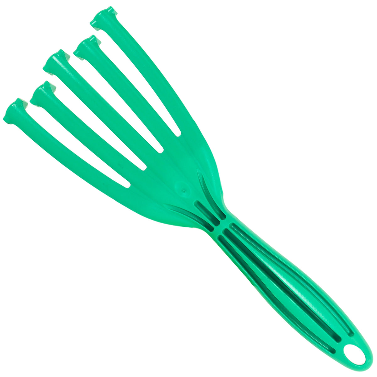 PetKORE: GroomRaker - Cat, Small - Green Deshedding Tool, Pet Grooming, Hair-Dander Removal, Rubber Contour Fingers w/ Gentle Metal Tips, Coat Care — product image 14