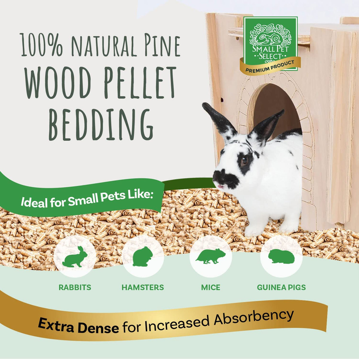 Small Pet Select - All Natural Pellet Bedding, 20lb — product image 5