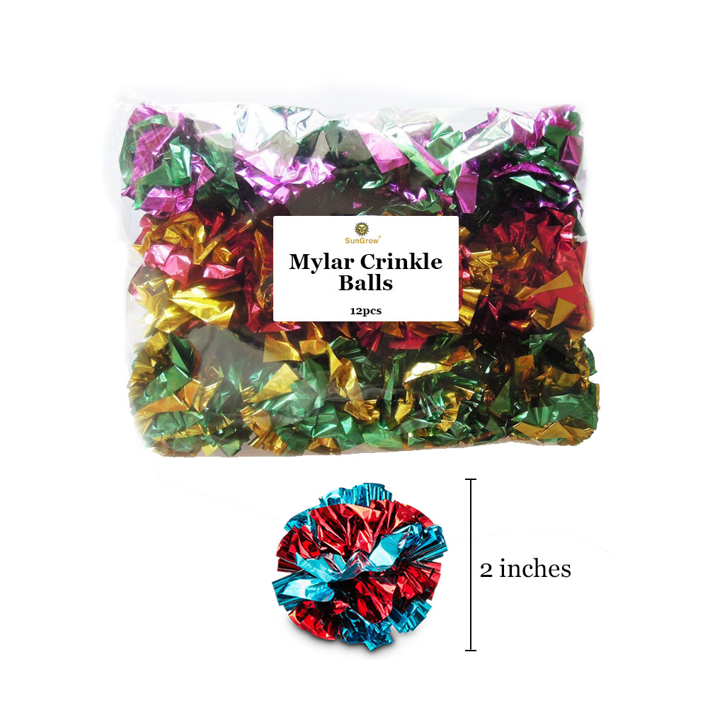 SunGrow Kitty Crinkle Balls, Indoor Toys for Cat & Kitten, 12 count — product image 7
