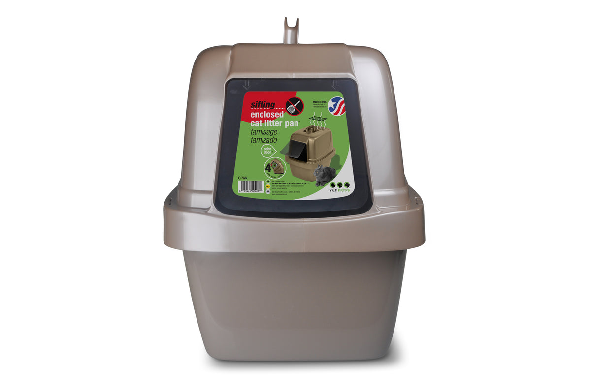 Van Ness Pureness Enclosed Sifting Cat Litter Pan — product image 14