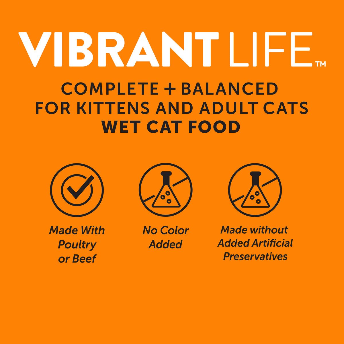 Vibrant Life Variety Pack Grilled & Roasted Flavor in Gravy Wet Cat Food, 30 ct, 3 oz Cans — product image 9