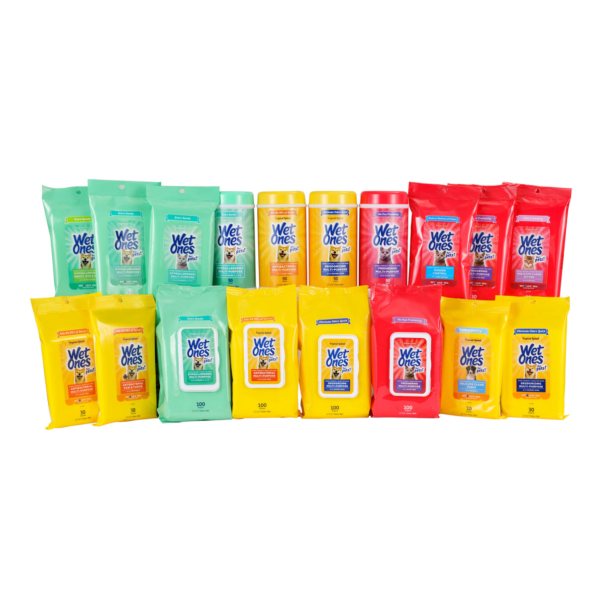 Wet Ones Multipurpose Wipe for Cats - 50 Ct Canister — product image 11