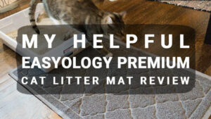 Read more about the article My Helpful Easyology Premium Cat Litter Mat Review