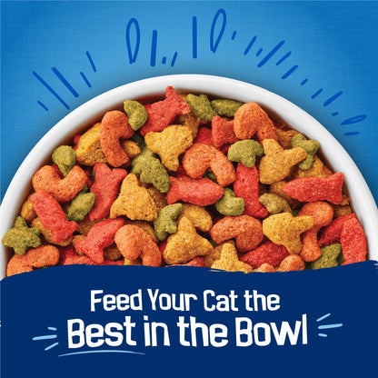 (2 pack) Purina Friskies Dry Cat Food Seafood Sensations with Salmon, Tuna, and Shrimp Flavors, 3.15 lb Bag — product image 4