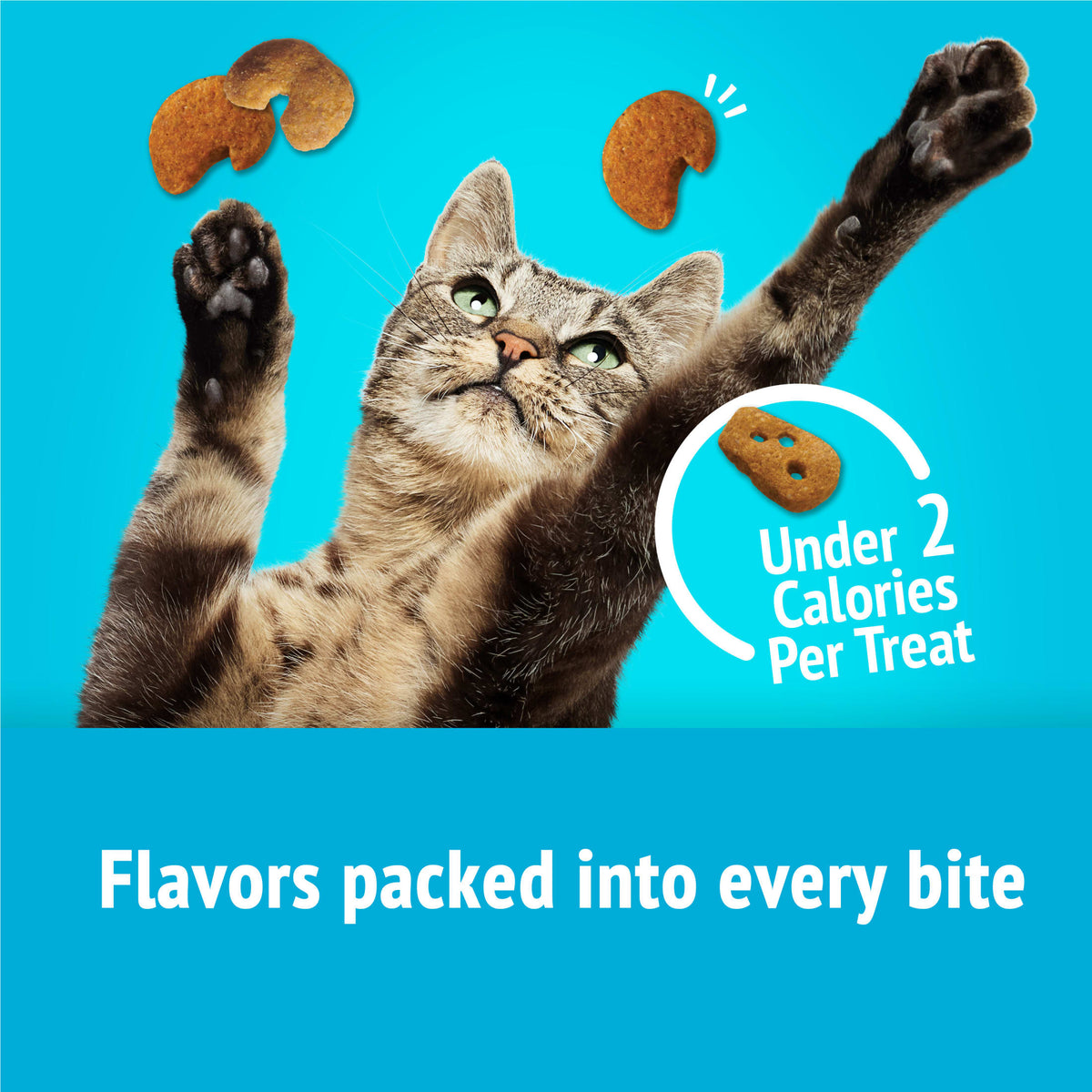 (2 pack) Purina Friskies Party Mix Lobster and Mac 'N' Cheese Flavor Treats for Cats, 6 oz Bag, 6 Pack — product image 9