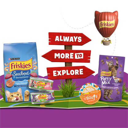 (2 pack) Purina Friskies Pureed Wet Cat Food Toppers, Lil’ Shakes With Tantalizing Tuna Lickable Cat Treats — product image 11