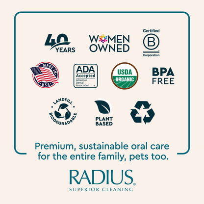 (2 pack) RADIUS Probiotic Dental Care Water Additive, Clean and Protect Teeth, 4 oz Recycled Bottle, for Dogs and Cats — product image 7
