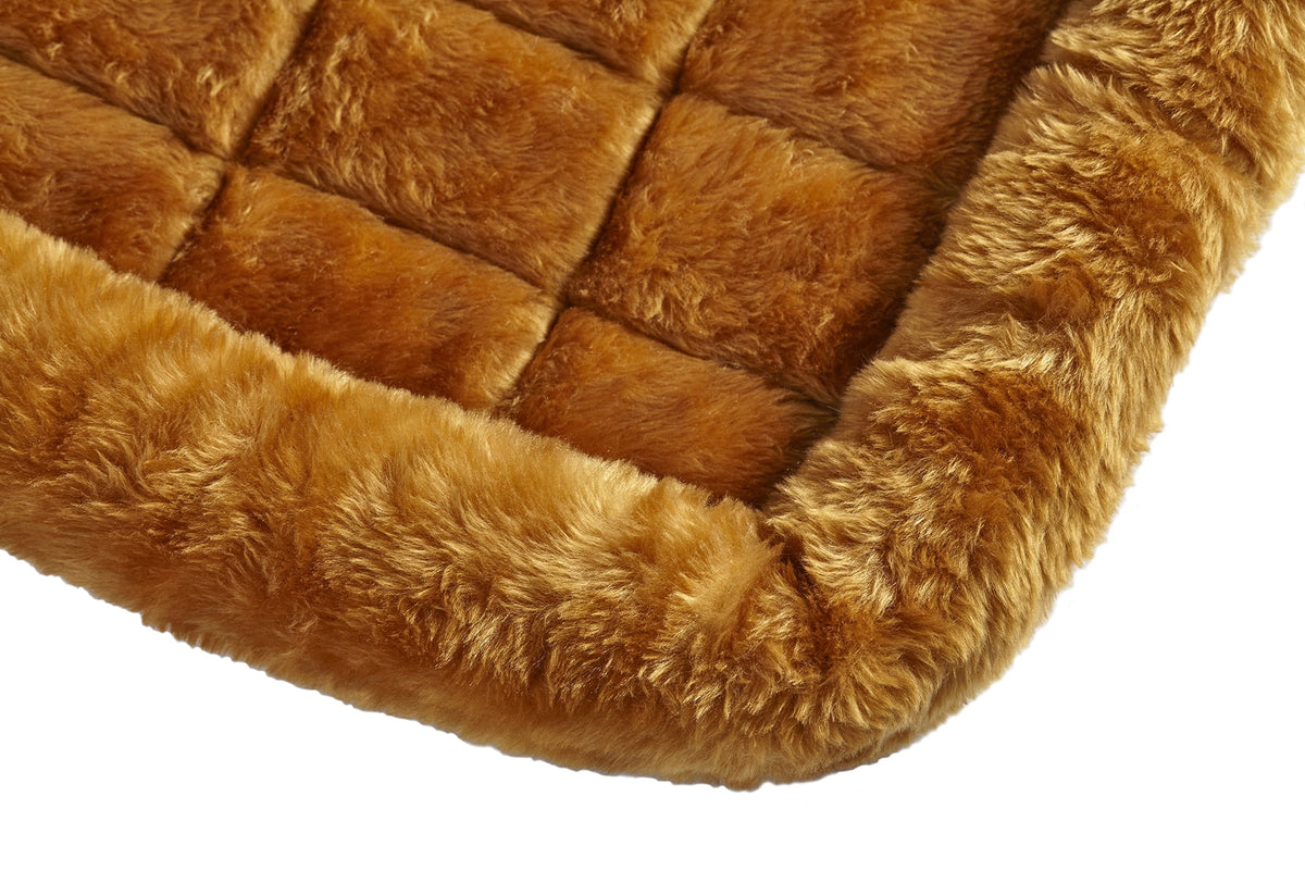 (3 pack) MidWest QuietTime Pet Bed & Dog Crate Mat, Cinnamon, 22" — product image 7