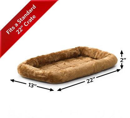 (3 pack) MidWest QuietTime Pet Bed & Dog Crate Mat, Cinnamon, 22" — product image 8