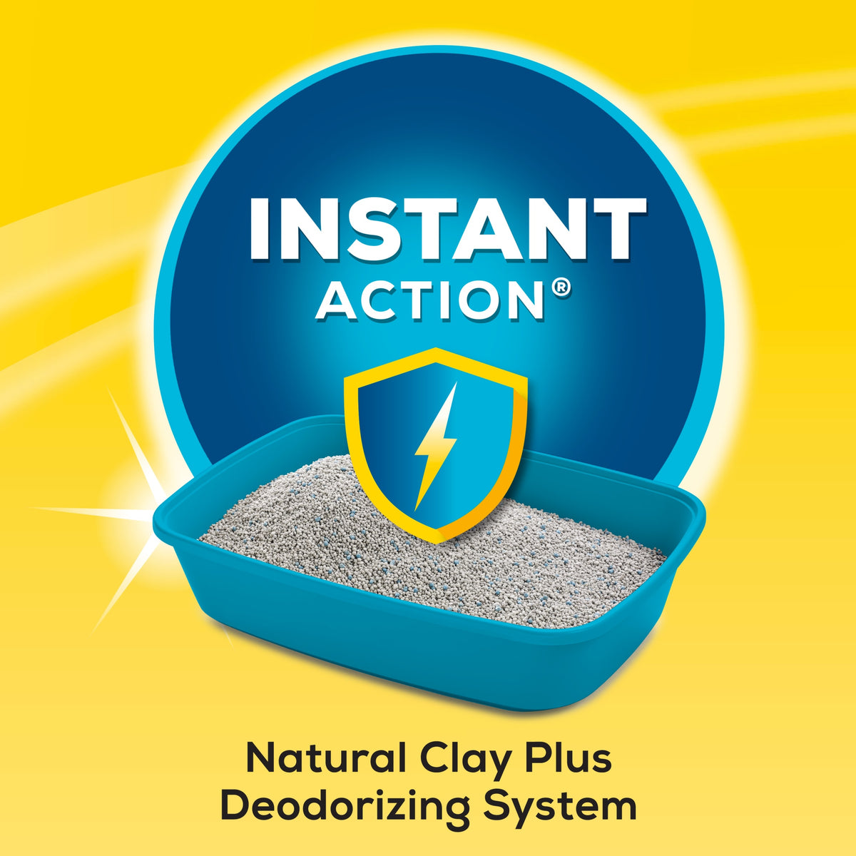 (3 pack) Purina Tidy Cats Instant Action Clumping Cat Litter, Floral Scent, 20 lb Jug — product image 3