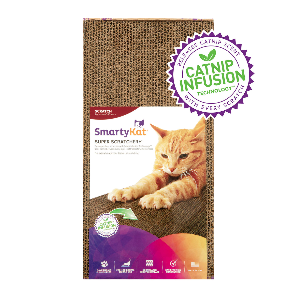 5-Piece Cat Starter Kit with Cat Carrier, Bowl, Collar, SmartyKat Scratch Pad & Delectables Wet Cat Treats — product image 7