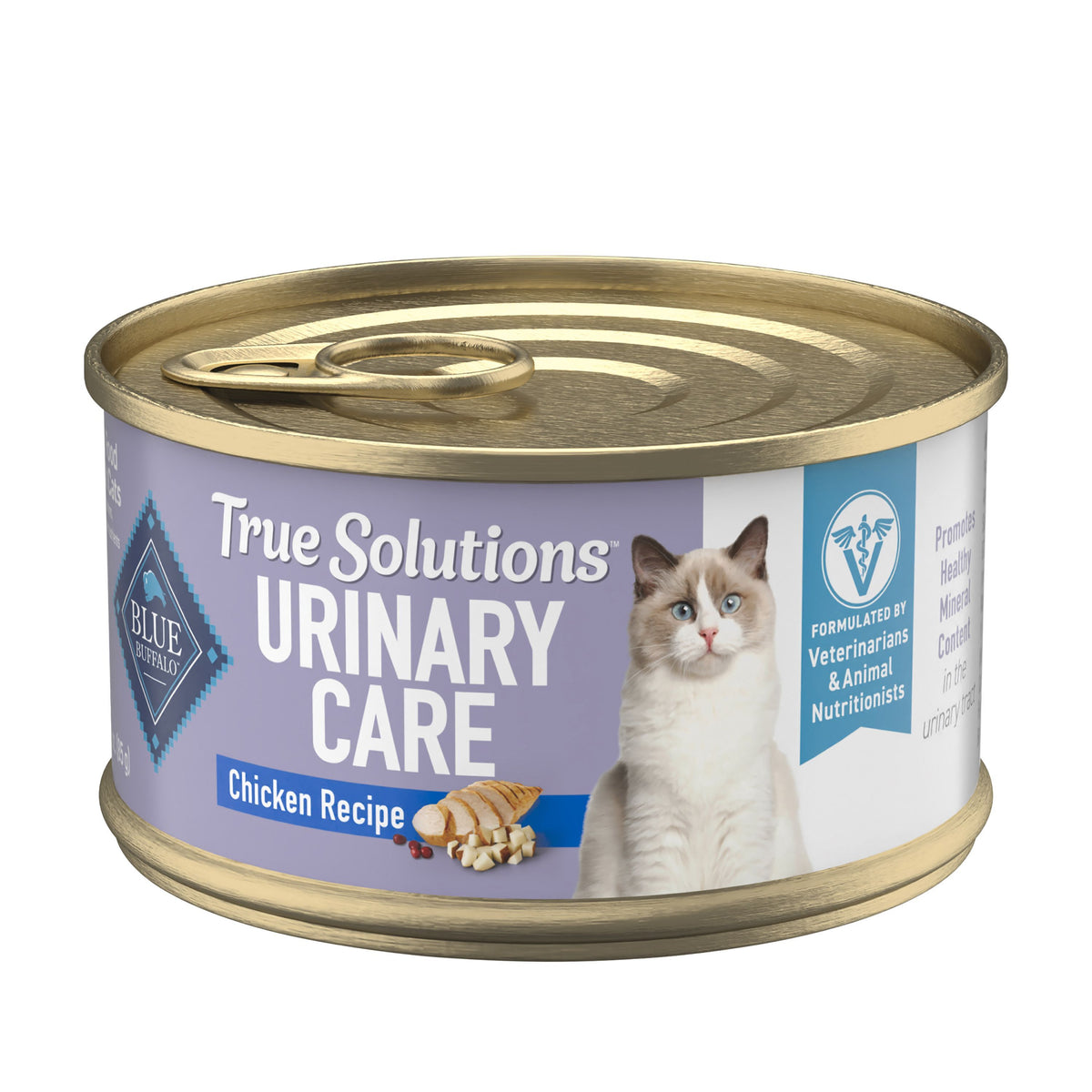 (6 pack) Blue Buffalo True Solutions Urinary Care Wet Cat Food, 3-oz. Can — product image 2