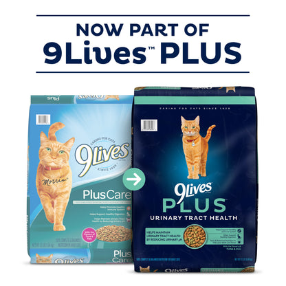 9Lives PLUS Urinary Tract Health Dry Cat Food, 3.15 lb. Bag — product image 2