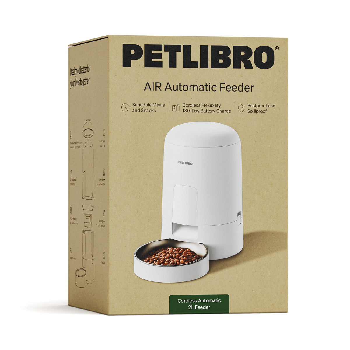 Air Automatic Feeder White — product image 2