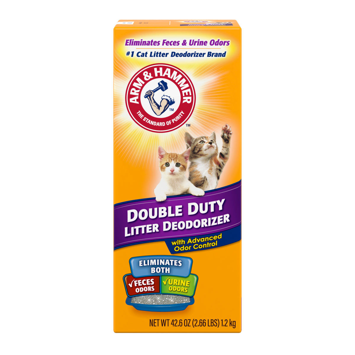 ARM & HAMMER Cat Litter Deodorizer Double Duty, 42.6OZ