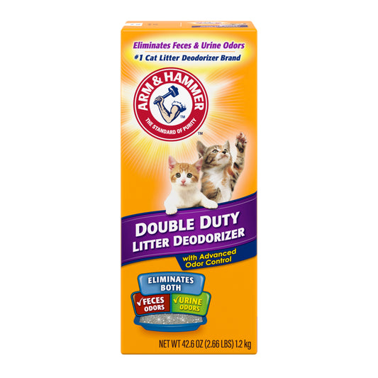 ARM & HAMMER Cat Litter Deodorizer Double Duty, 42.6OZ