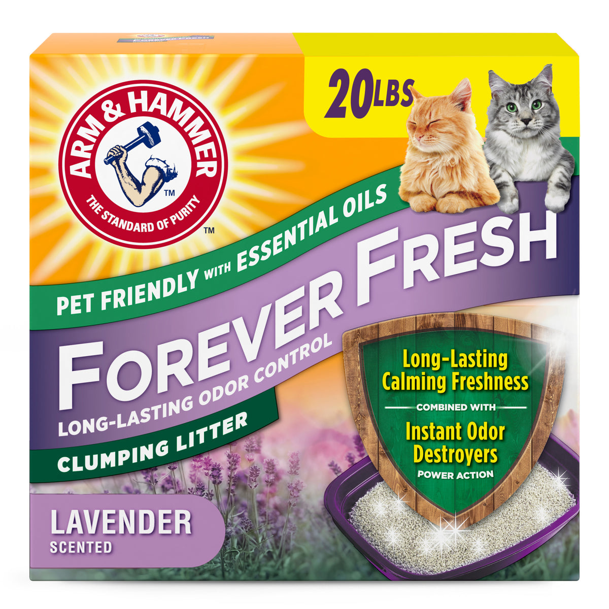 ARM & HAMMER Forever Fresh Litter & Deodorizer Bundle — product image 2