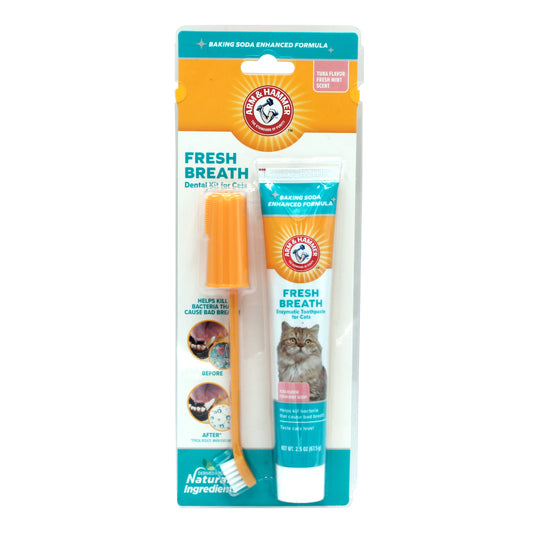 Arm & Hammer Fresh Breath Dental Kit for Cats
