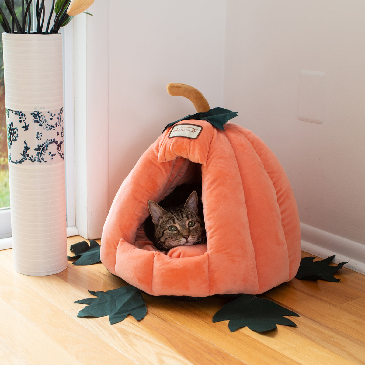 Armarkat Cat Bed Model C85CCS Pumpkin Shape — product image 3