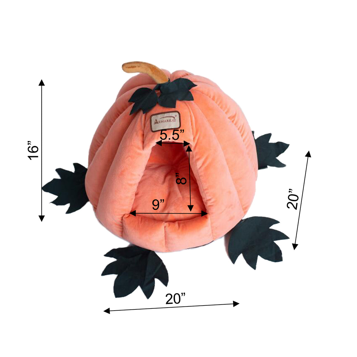 Armarkat Cat Bed Model C85CCS Pumpkin Shape — product image 6