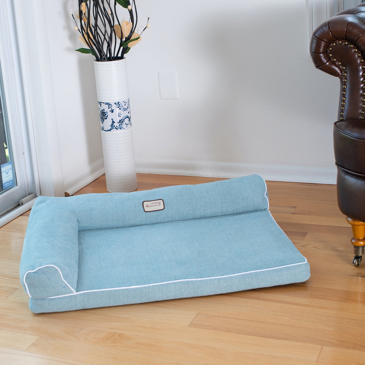 Armarkat Pet Bed Model D08A, Blue — product image 4