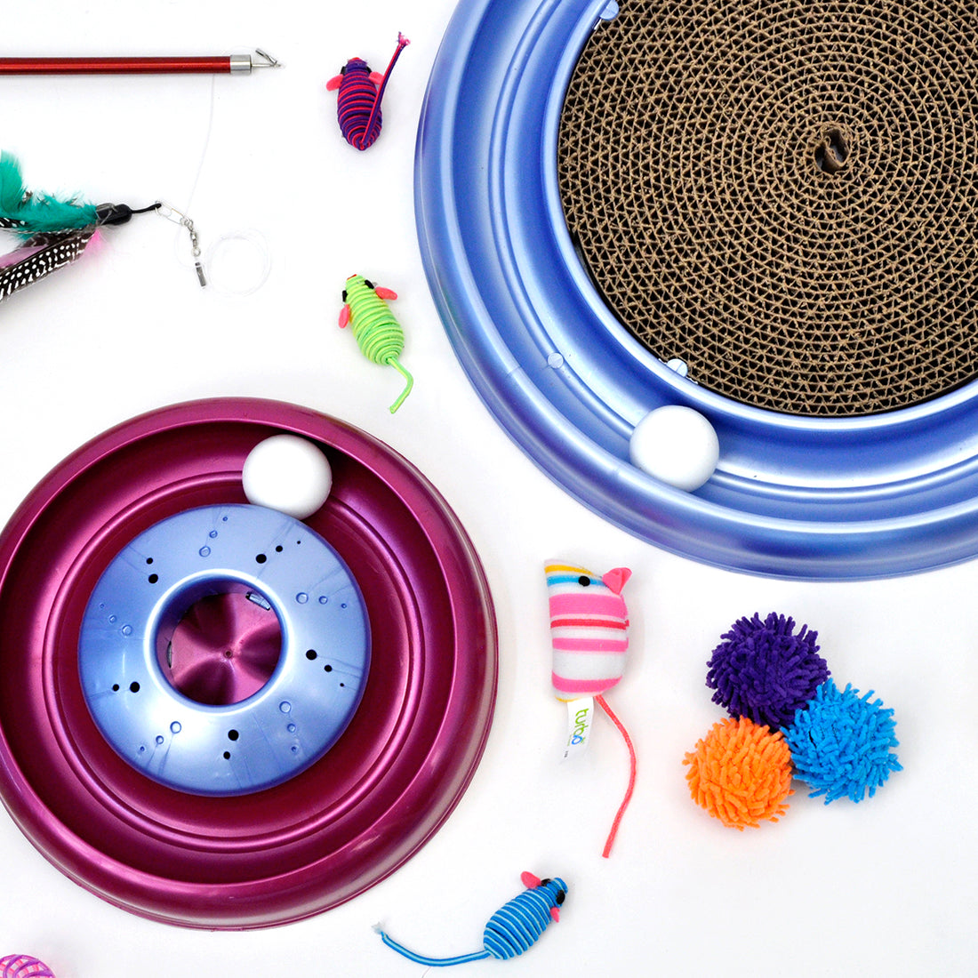 Bergan Catnip Cyclone Interactive Cat Toy — product image 2