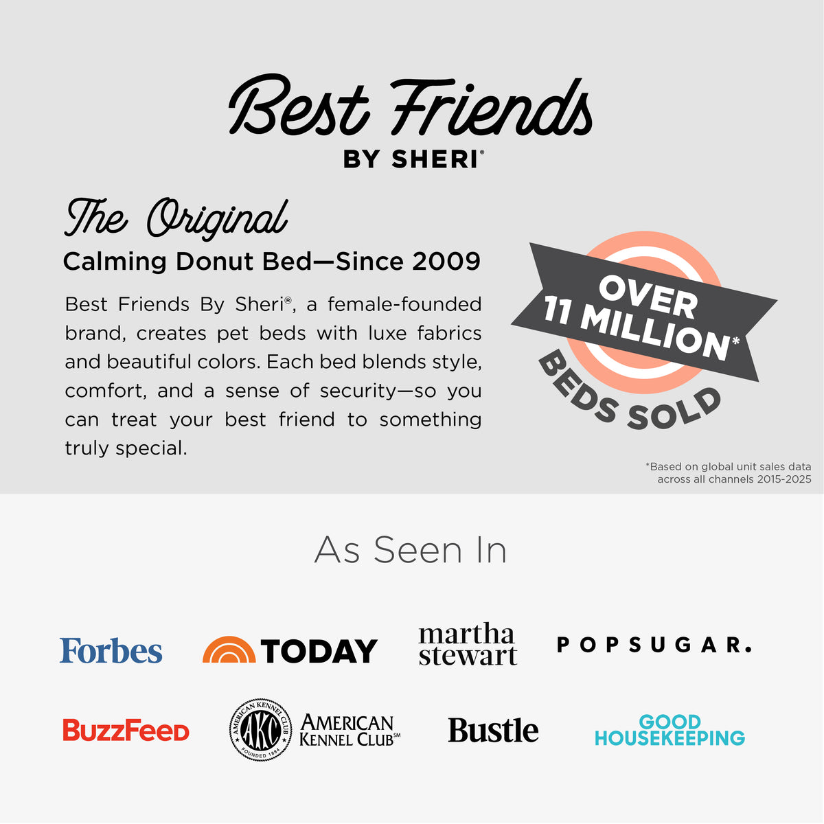Best Friends by Sheri Original Calming Donut Dog and Cat Bed, Shag Faux Fur, Baby Blue, (23in x 23in) - Anxiety Relief for Pets Up to 25 lbs — product image 7
