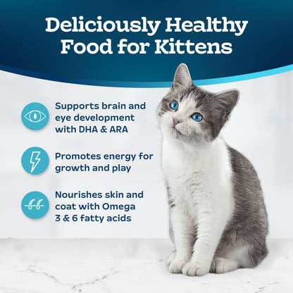 Blue Buffalo Tastefuls Natural Kitten Dry Cat Food, Chicken and Brown Rice Recipe, 5-lb. Bag — product image 4