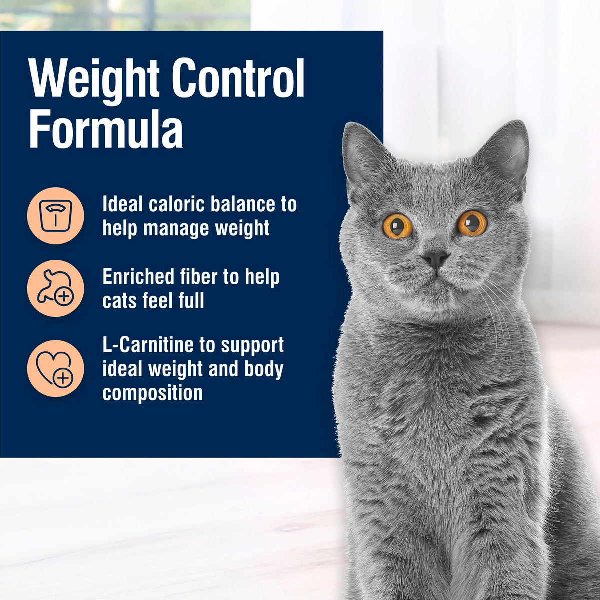 Blue Buffalo True Solutions Weight Control Natural Dry Cat Food, Chicken, 3.5-lb. Bag — product image 4
