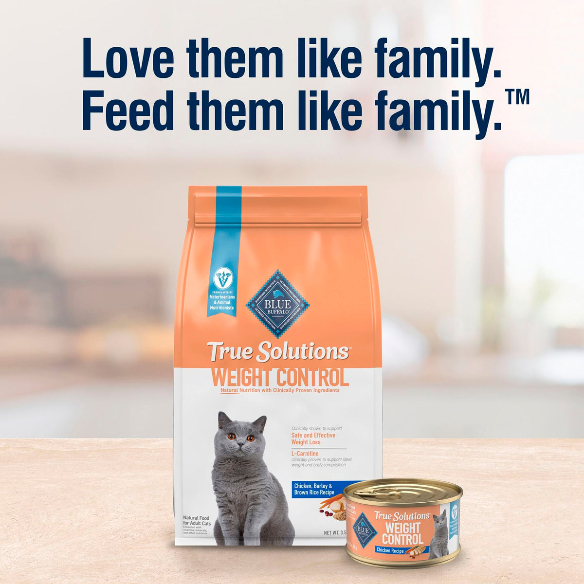 Blue Buffalo True Solutions Weight Control Natural Dry Cat Food, Chicken, 3.5-lb. Bag — product image 9