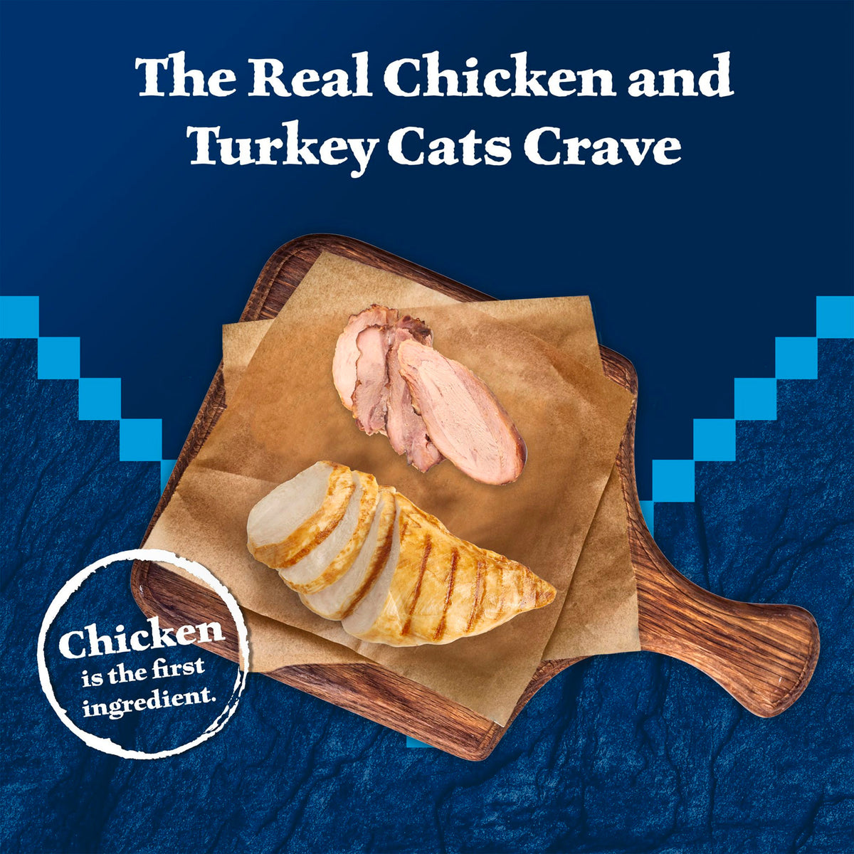 Blue Buffalo Wilderness Wild Delights Grain Free Wet Cat Food, Chicken & Turkey, 3oz Can — product image 3