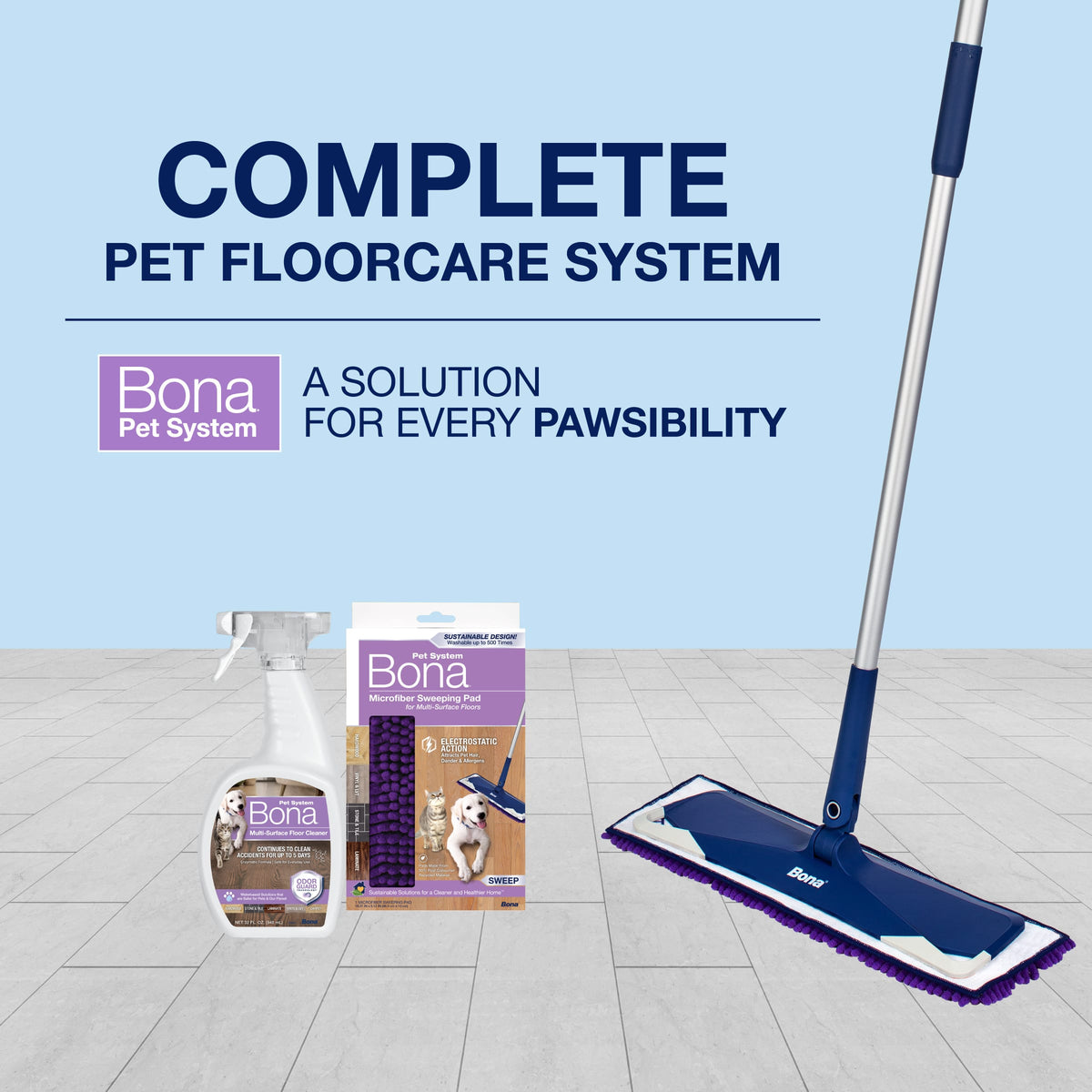 Bona® Pet System Multi-Surface Floor Cleaner, Pet Formulation 22oz — product image 8