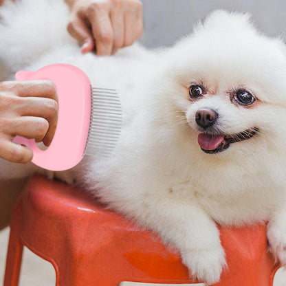 Cat Pet Hair Removal and Massaging Shell Comb Brush - 2 Pack — product image 6