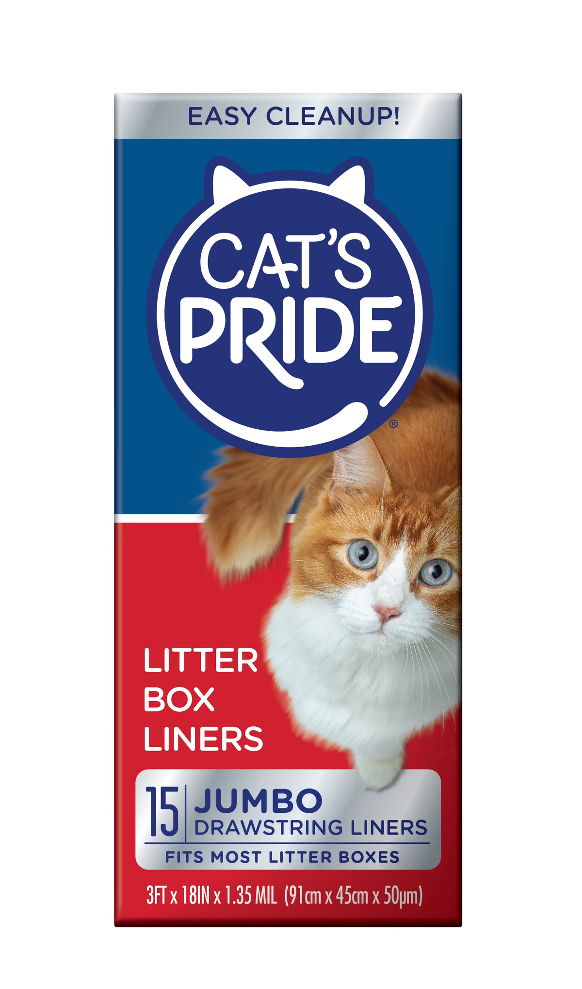 Cat's Pride Cat Litter Box Liners with Drawstring, Jumbo, 15 Count — product image 4