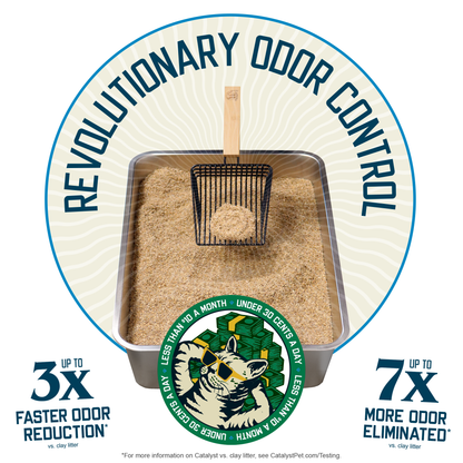Catalyst Pet Cat Litter, 34 lb — supplier feature illustration
