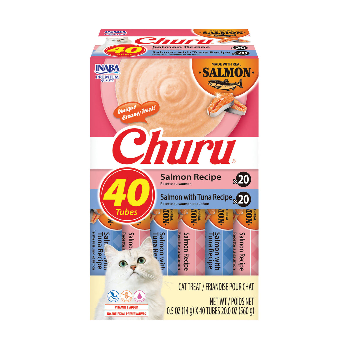 Churu 40ct Salmon Variety