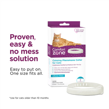 Comfort Zone Calming Collar for Cats: 1 Pack — product image 6