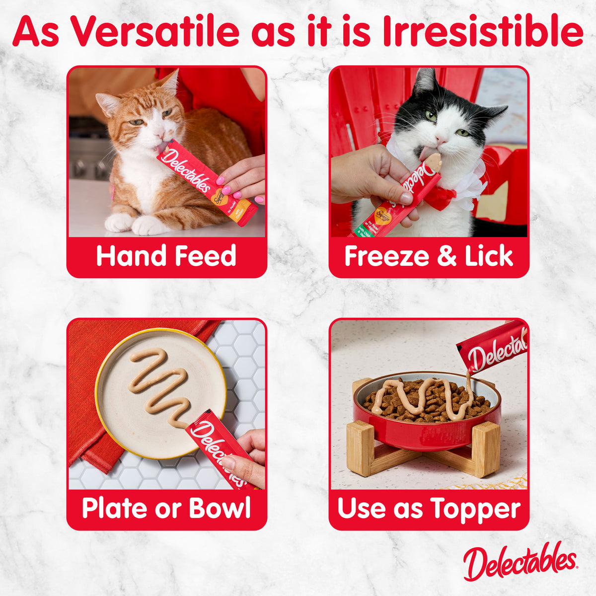 Delectables Squeeze Up Variety Pack Lickable Cat Treats, 0.5-oz tube, 40 count — product image 5