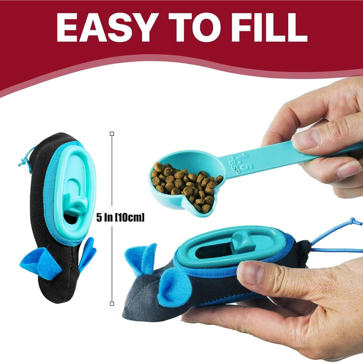 Doc & Phoebe's Indoor Hunting Cat Feeder, Interactive Slow Feed Puzzle Toy, Durable Design for Indoor Cats — product image 6