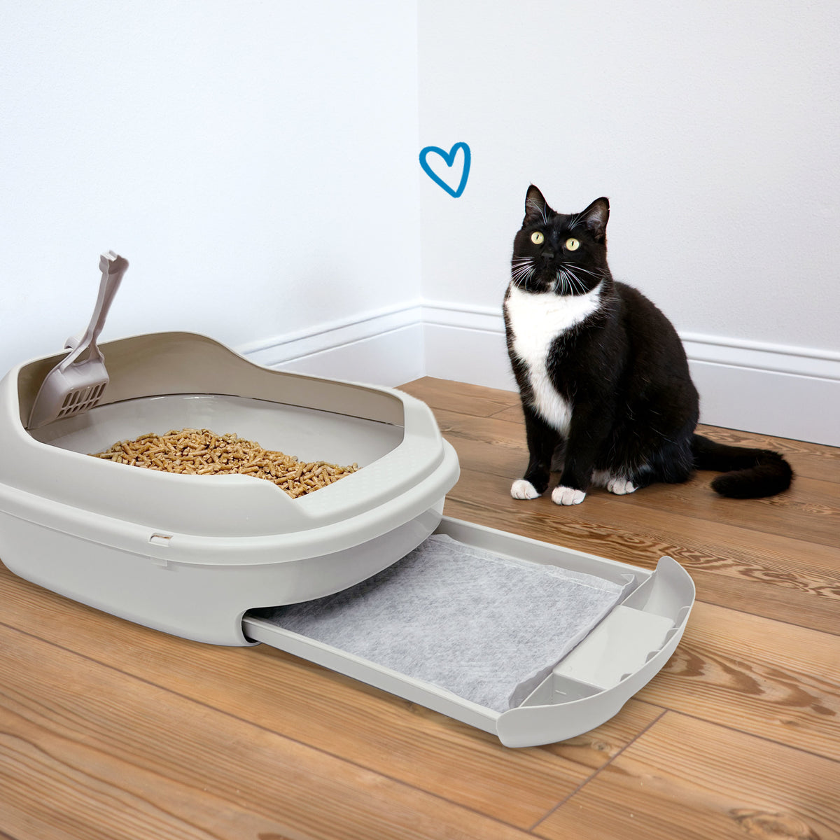 Four Paws Wee-Wee Cat Litter Box System Pads 11" x 17" (30 Count) — product image 3