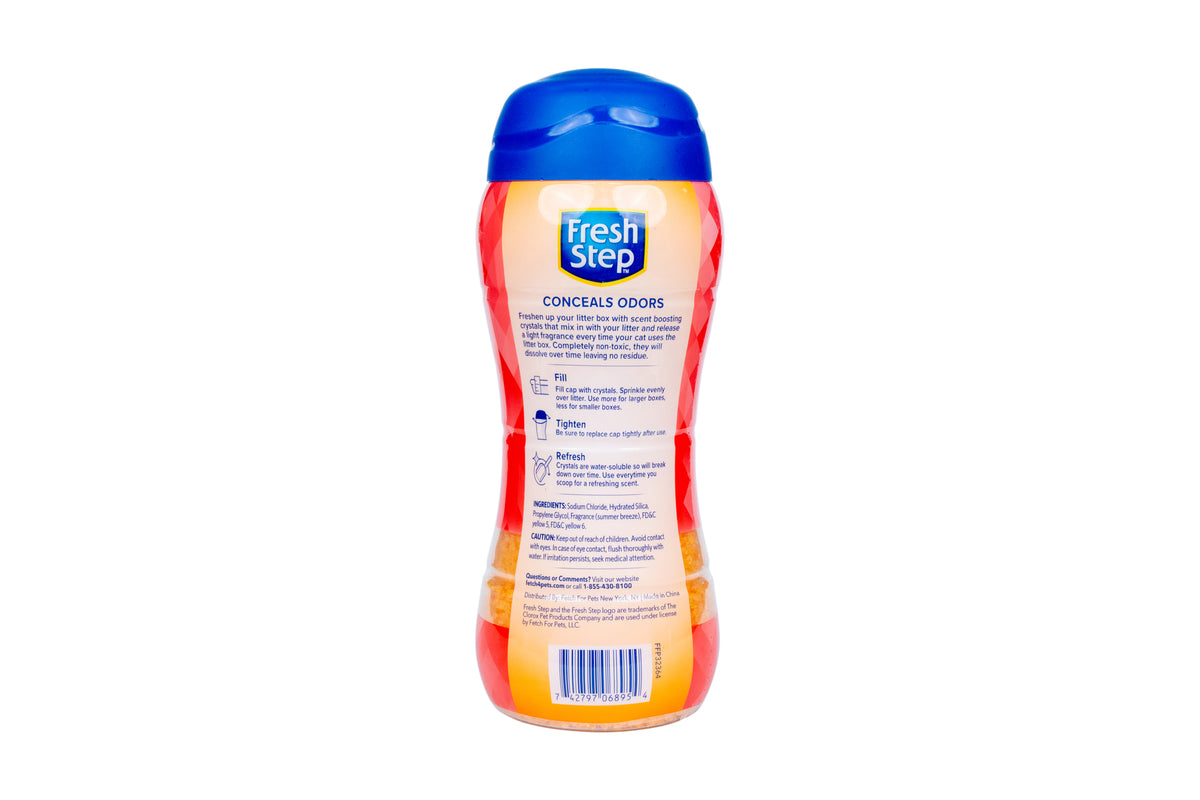 Fresh Step Litter Box Scent Crystals in Summer Breeze, 30oz — product image 6