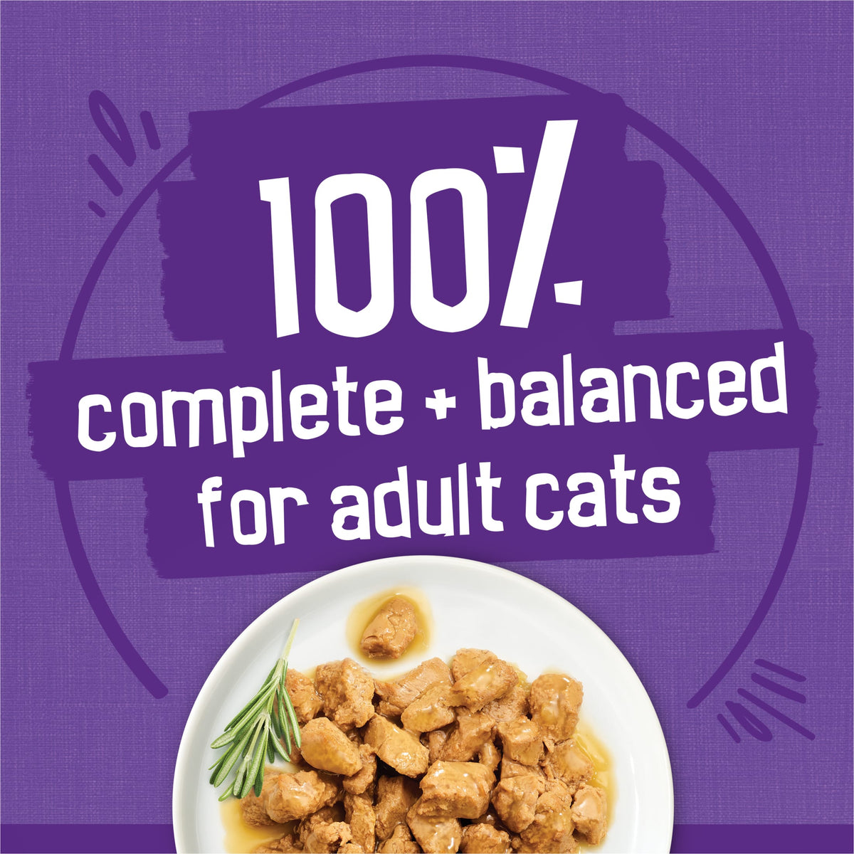 Friskies Meaty Bits Gourmet Grill, Chicken Dinner, & Beef Wet Cat Food Variety Pack, 5.5 oz Cans (24 Pack) — product image 6