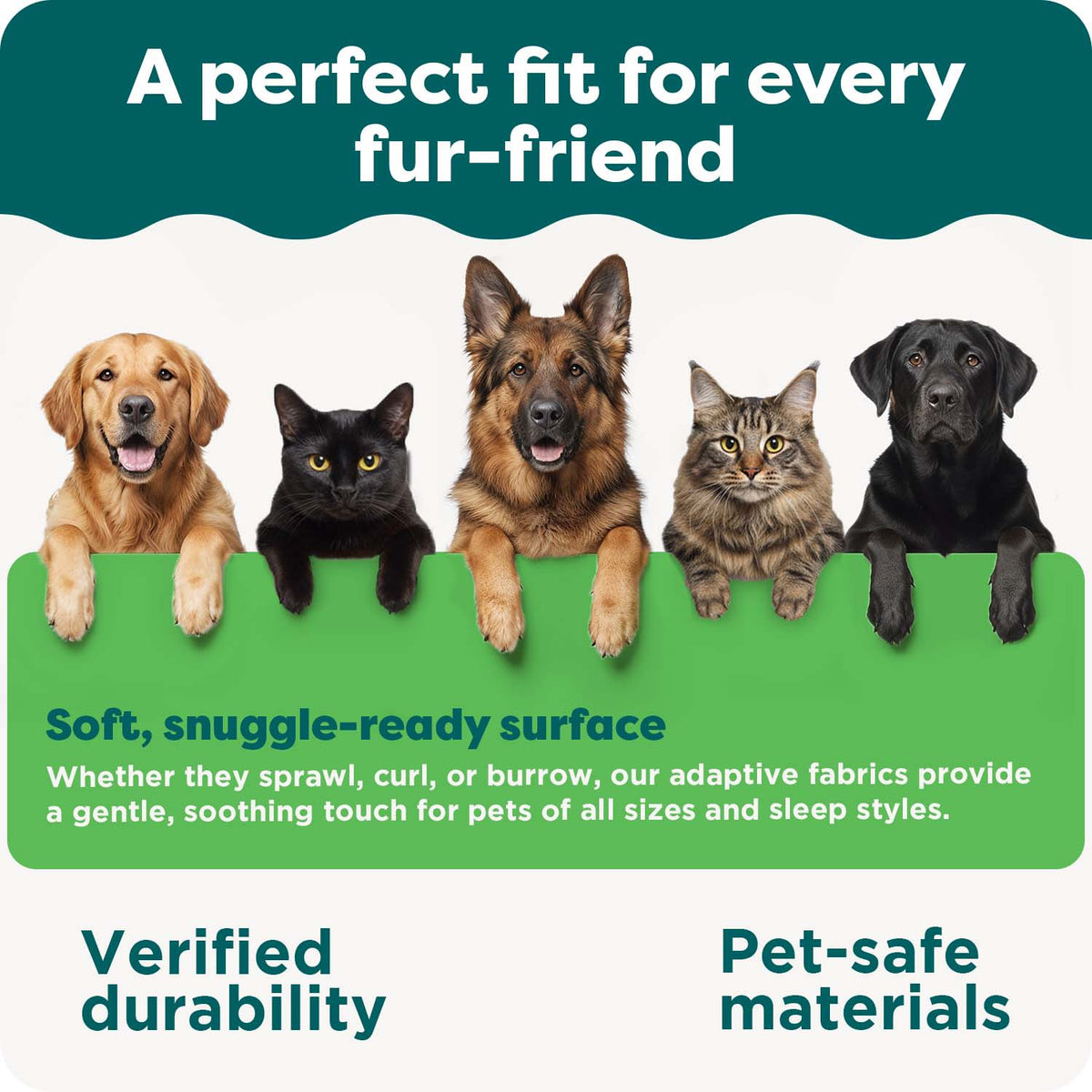 FurHaven Quilted Orthopedic Sofa Pet Bed, Navy, Medium, 1 Count — product image 7