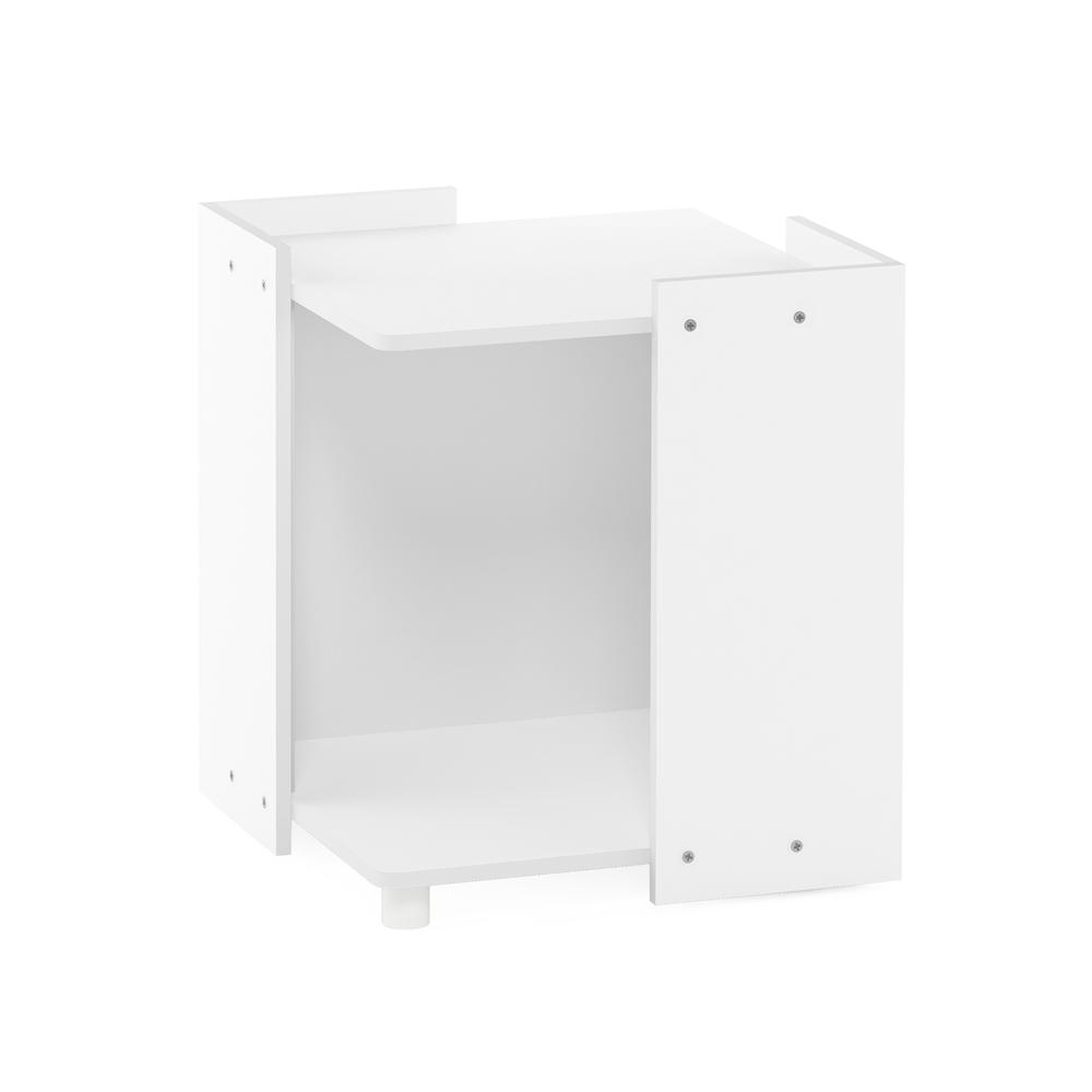 Furinno Peli Litter Box Enclosure, Solid White — product image 5